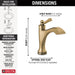 Delta Dorval:556T Single Handle Touch20.xt Bathroom Faucet