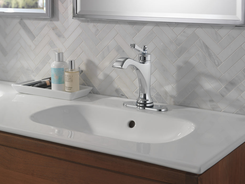 Delta Dorval:556T Single Handle Touch20.xt Bathroom Faucet
