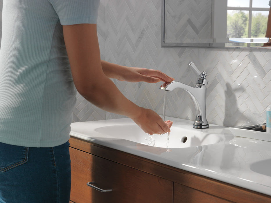 Delta Dorval:556T Single Handle Touch20.xt Bathroom Faucet
