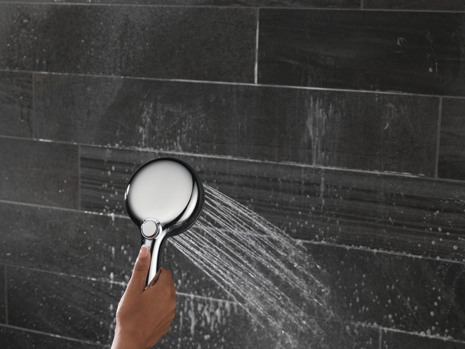 Delta Universal Showering Components 55884 7-Setting Wall Mount Hand Shower with Cleaning Spray