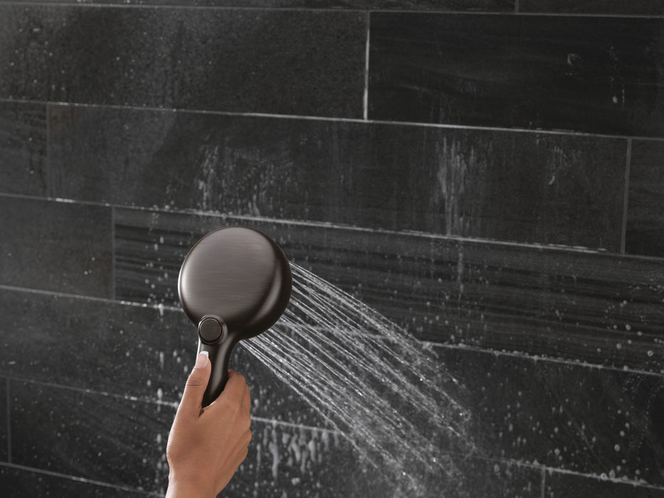 Delta Universal Showering Components 55884 7-Setting Wall Mount Hand Shower with Cleaning Spray