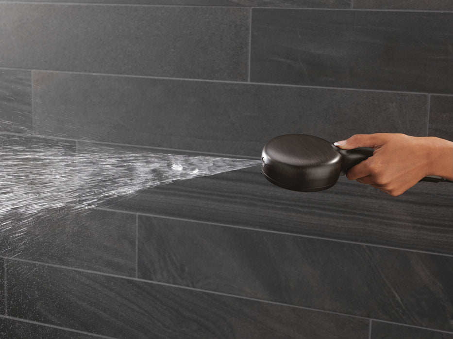 Delta Universal Showering Components 55884 7-Setting Wall Mount Hand Shower with Cleaning Spray