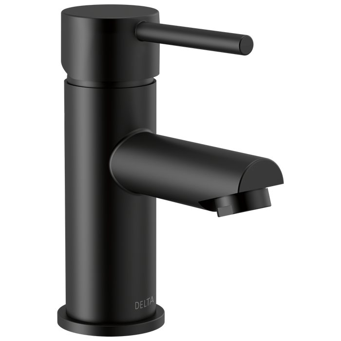 Delta Modern 559LF Single Handle Project-Pack Bathroom Faucet, matte black