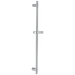 Delta Universal Showering Components: Adjustable Slide Bar 24"