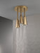 Delta Universal Showering Components 57140 H2OKINETIC Pendant Raincan Shower Head with LED Light