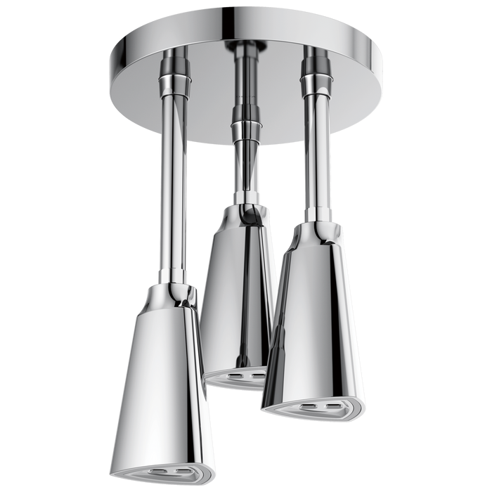 Delta Universal Showering Components 57140 H2OKINETIC Pendant Raincan Shower Head with LED Light