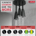 Delta Universal Showering Components 57140 H2OKINETIC Pendant Raincan Shower Head with LED Light