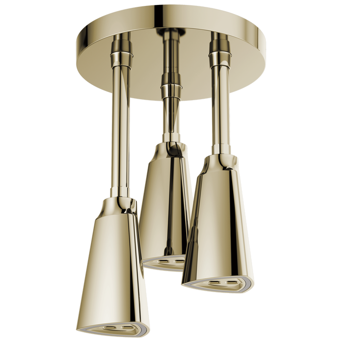 Delta Universal Showering Components 57140 H2OKINETIC Pendant Raincan Shower Head with LED Light