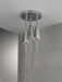 Delta Universal Showering Components 57140 H2OKINETIC Pendant Raincan Shower Head with LED Light