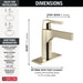 Delta Zura:574 Single Handle Bathroom Faucet