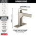 Delta Zura:574 Single Handle Bathroom Faucet