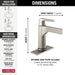 Delta Zura 574T Touch2O Bathroom Faucet with Touchless Technology