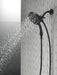 Delta Universal Showering Components 58472 H2OKINETIC In2ition 4-Setting Two-in-One Shower, matte black - view 4