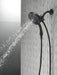 Delta Universal Showering Components 58472 H2OKINETIC In2ition 4-Setting Two-in-One Shower, matte black - view 5