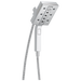 Delta Universal Showering Components:58473 H2OKinetic In2ition 4-Setting Two-in-One Shower