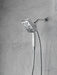 Delta Universal Showering Components 58473 H2OKINETIC In2ition 4-Setting Two-in-One Shower