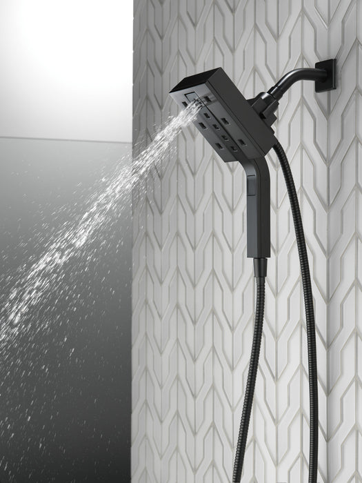 Delta Universal Showering Components:58473 H2OKinetic In2ition 4-Setting Two-in-One Shower