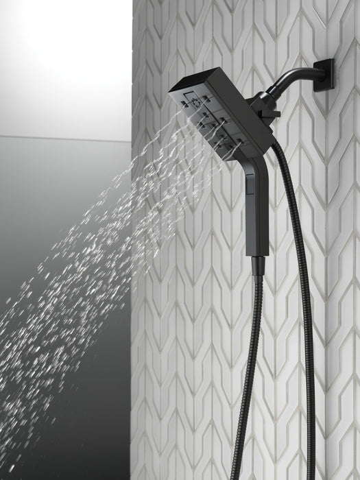Delta Universal Showering Components:58473 H2OKinetic In2ition 4-Setting Two-in-One Shower