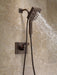 Delta Universal Showering Components 58473 H2OKINETIC In2ition 4-Setting Two-in-One Shower