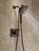 Delta Universal Showering Components 58473 H2OKINETIC In2ition 4-Setting Two-in-One Shower