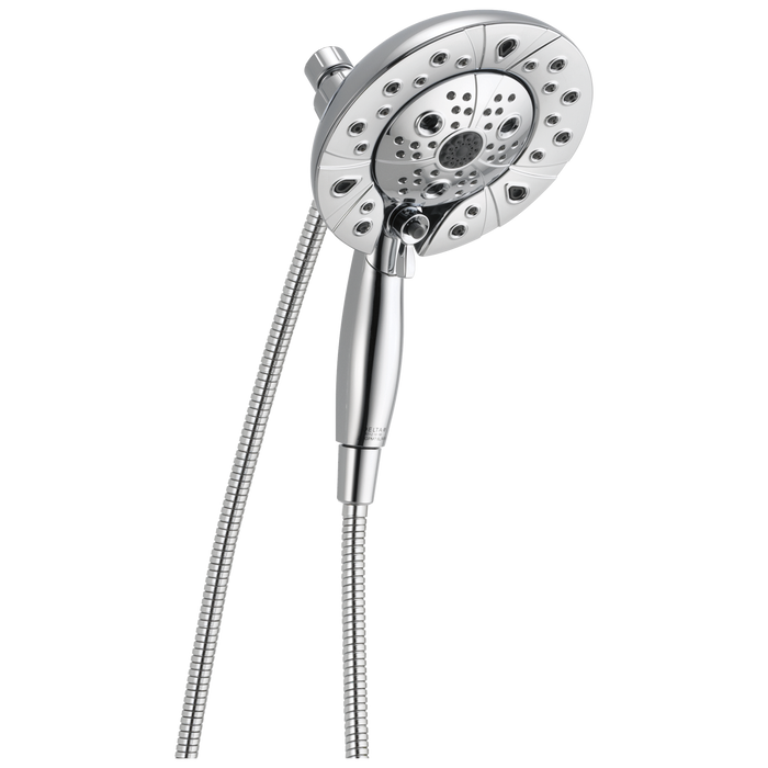 Delta Universal Showering Components 58480 H2OKINETIC In2ition 5-Setting Two-in-One Shower, chrome