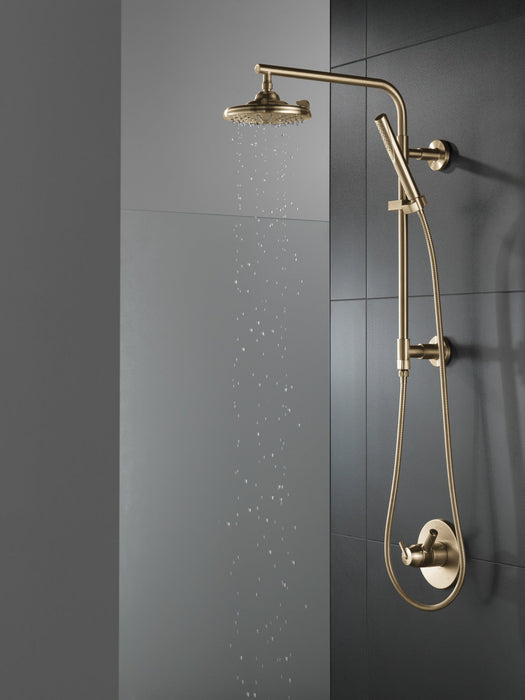 Delta Universal Showering Components 58810 Shower Column 18" Round, lumicoat champagne bronze - view 2