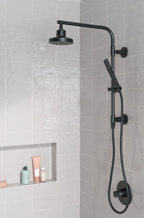Delta Universal Showering Components 58810 Shower Column 18" Round, matte black - view 2