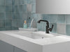 Delta Tetra 589SH Single Handle Bathroom Faucet, matte black - view 3