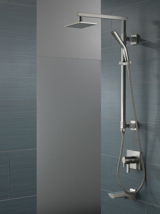 Delta Universal Showering Components: H2O Hand Shower 1.75 GPM 3-Setting, lumicoat stainless - view 2