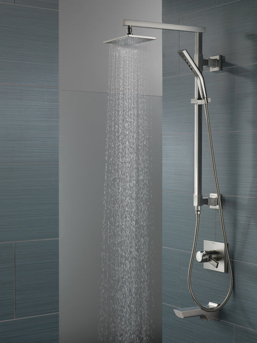 Delta Universal Showering Components: H2O Hand Shower 1.75 GPM 3-Setting, lumicoat stainless - view 3