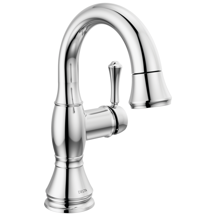 Delta Cassidy: Single Handle Pull Down Bathroom Faucet