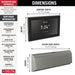 Delta Universal Showering Components 5CB Unilateral Digital Steam Package