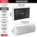 Delta Universal Showering Components 5CB Unilateral Digital Steam Package