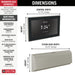 Delta Universal Showering Components 5CB Unilateral Digital Steam Package