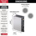 Delta Universal Showering Components 5SP Audio Speaker System
