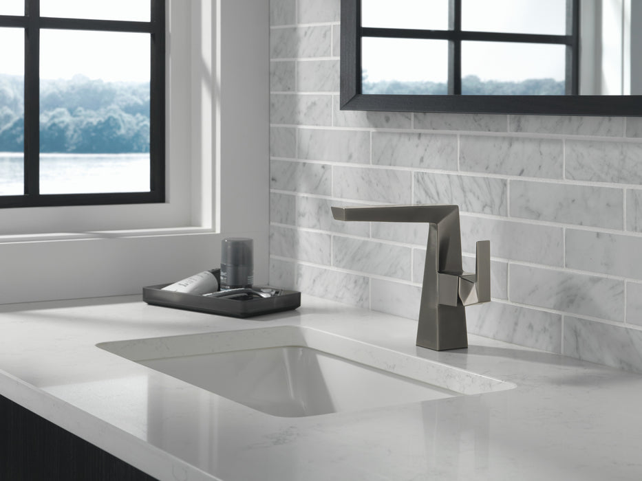 Delta Trillian: Single Handle Mid-Height Bathroom Faucet