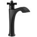 Delta Dorval 657 Single Handle Mid-Height Vessel Bathroom Faucet, matte black