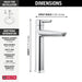 Delta Galeon: Single Handle Mid-Height Bathroom Faucet