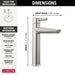 Delta Galeon: Single Handle Mid-Height Bathroom Faucet