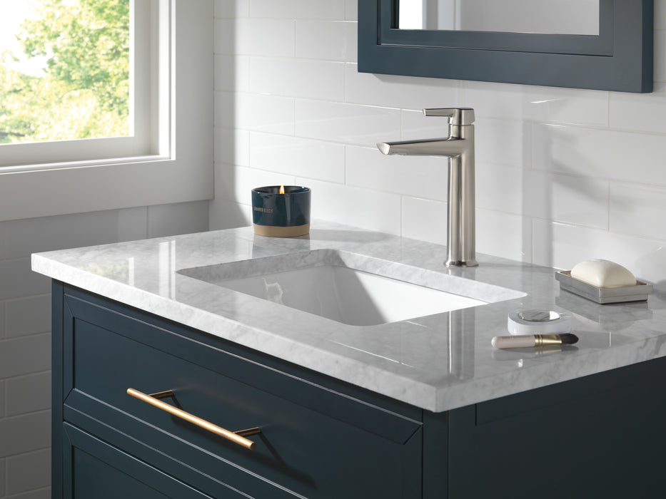 Delta Galeon: Single Handle Mid-Height Bathroom Faucet