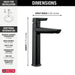 Delta Galeon: Single Handle Mid-Height Bathroom Faucet