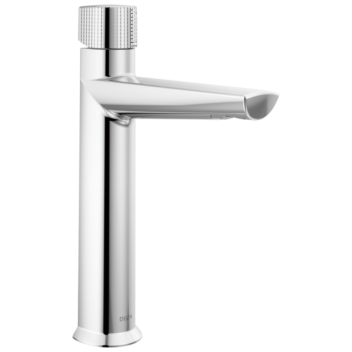 Delta Galeon 673 Single Handle Mid-Height Bathroom Faucet, lumicoat chrome
