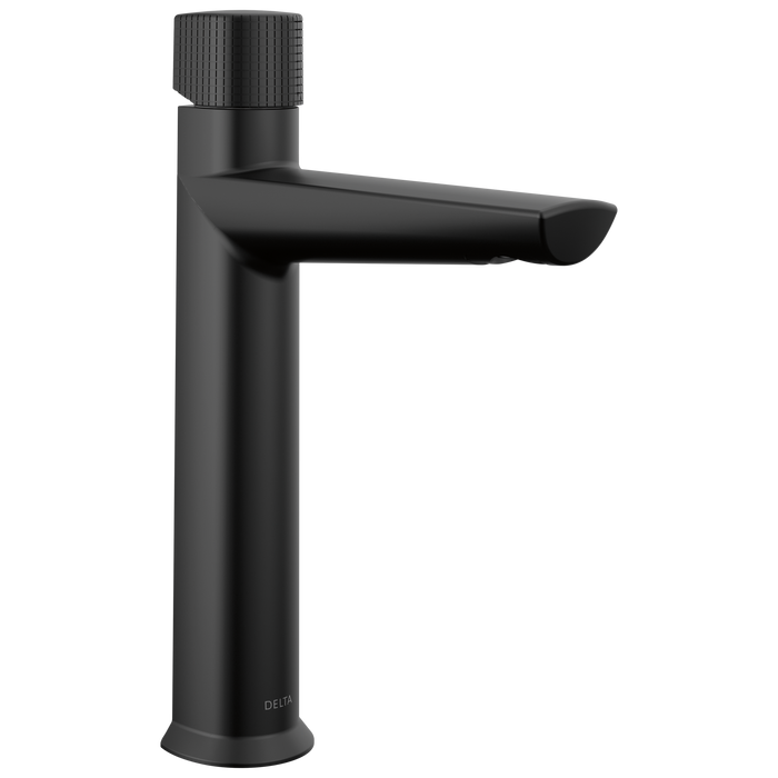 Delta Galeon 673 Single Handle Mid-Height Bathroom Faucet, matte black