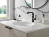 Delta Tetra: Single Handle Mid-Height Vessel Bathroom