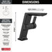 Delta Pivotal 699 Single Handle Mid-Height Vessel Bathroom Faucet
