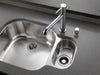 Delta 72010 Kitchen Sink Flange & Strainer, arctic stainless - view 4