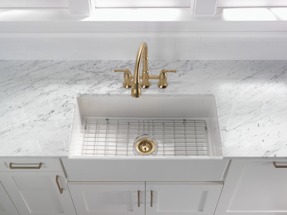 Delta: Kitchen Sink Flange & Strainer