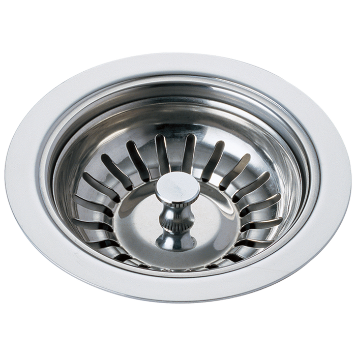 Delta 72010 Kitchen Sink Flange & Strainer, chrome