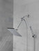 Delta Universal Showering Components 75527 10 inch Raincan Shower Head & Hand Held Combo with Adjustable Extension Arm