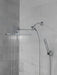 Delta Universal Showering Components 75527 10 inch Raincan Shower Head & Hand Held Combo with Adjustable Extension Arm